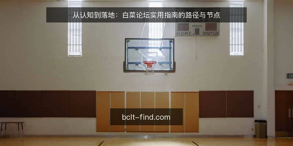 从认知到落地:白菜论坛实用指南的路径与节点 — 场景搭建:从一次内容整理需求出发 配图